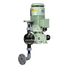 LK系列有多種泵型及配套電機供用戶選擇，可滿足添加量的不同要求。用戶還可以根據輸送的介質，從7種材質組合中選擇最合適的材質。