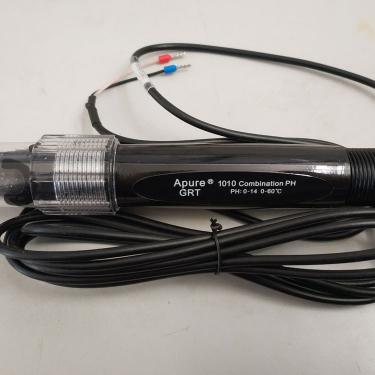 愛(ài)普爾PH電極GRT1010  APURE工業(yè)在線(xiàn)塑殼溫補(bǔ)3米PH/ORP電極探頭