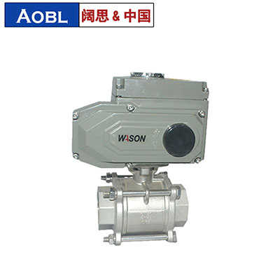 電動絲扣球閥，三片式絲扣球閥，不銹鋼絲扣球閥-上海闊思電子有限公司官網