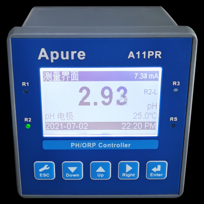 APURE,A11PR PH水質在線檢測儀，具有高度的智能化和靈活性，可同時測量 PH/ORP 和溫度